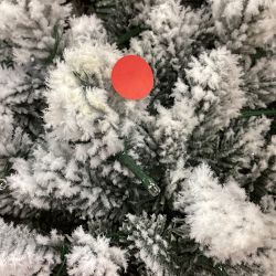 OPEN BOX: Jeff Leatham x Williams Sonoma Winter White Faux Pre-Lit Tabletop Tree