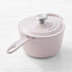 Le Creuset Signature Enameled Cast Iron Saucepan, 1.75-Qt., Shallot