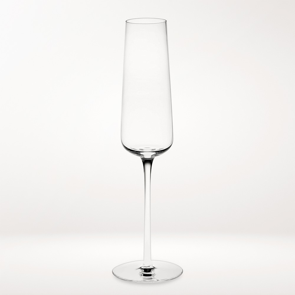 Williams Sonoma Estate Champagne Flute Glasses - Set of 4
