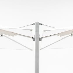 10' Sqaure Performance Dual Cantilever Umbrella