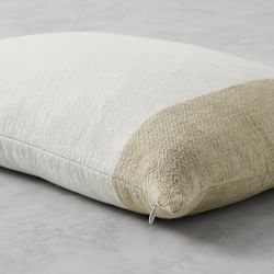 Contrast Edge Reversible Pillow Cover