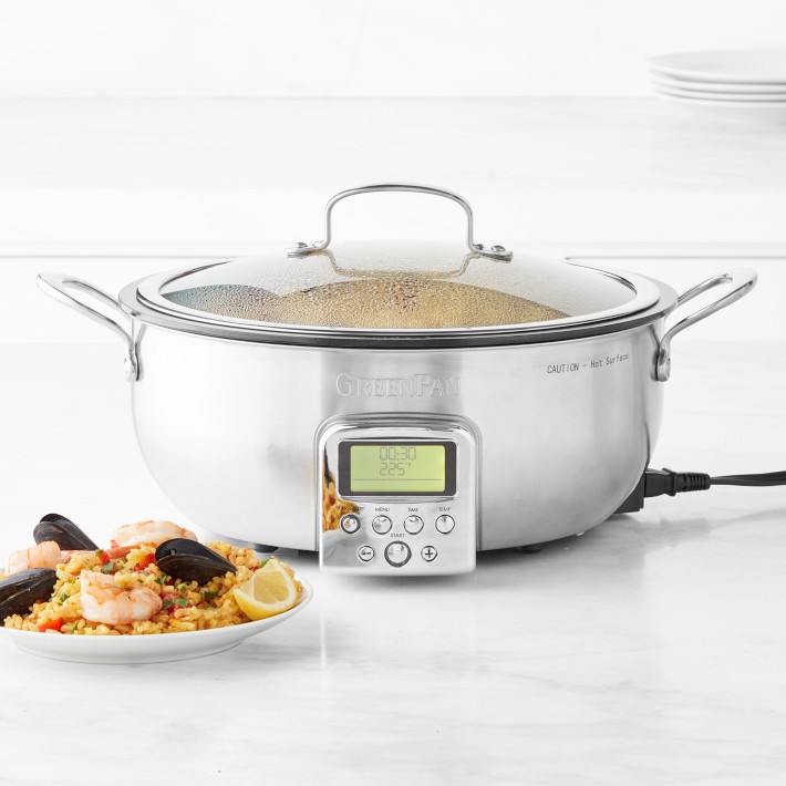 GreenPan™ Premiere Essential Smart Skillet | Williams Sonoma