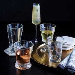 La Rochere Bee Tall Tumblers, 11-oz, Set of 6