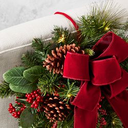 'Tis the Season Faux Chair Swag