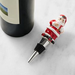 Williams Sonoma Holiday Novelty Wine Stopper