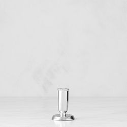 Heirloom Silver Taper Holder