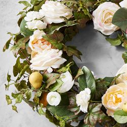 Ivy &amp; Rose UV Protected Faux Wreath &amp; Garland
