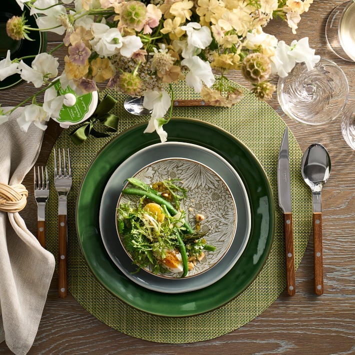 Chilewich Mini Basketweave Round Placemat | Williams Sonoma