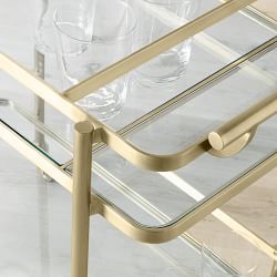 Truman Rectangular Bar Cart (32")