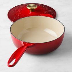 Le Creuset Enameled Cast Iron Holly Saucier
