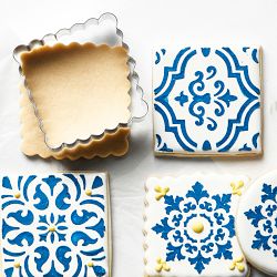 Williams Sonoma Mediterranean Cookie and Stencil 13-Piece Set