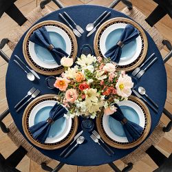 Williams Sonoma Pantry Round Tablecloth