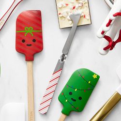 Mini Holiday Novelty Spatulas, Set of 4
