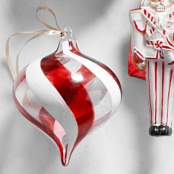 Peppermint Twist Ornaments, Set of 3