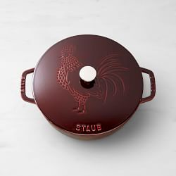 Staub Enameled Cast Iron Essential French Oven, Rooster Design