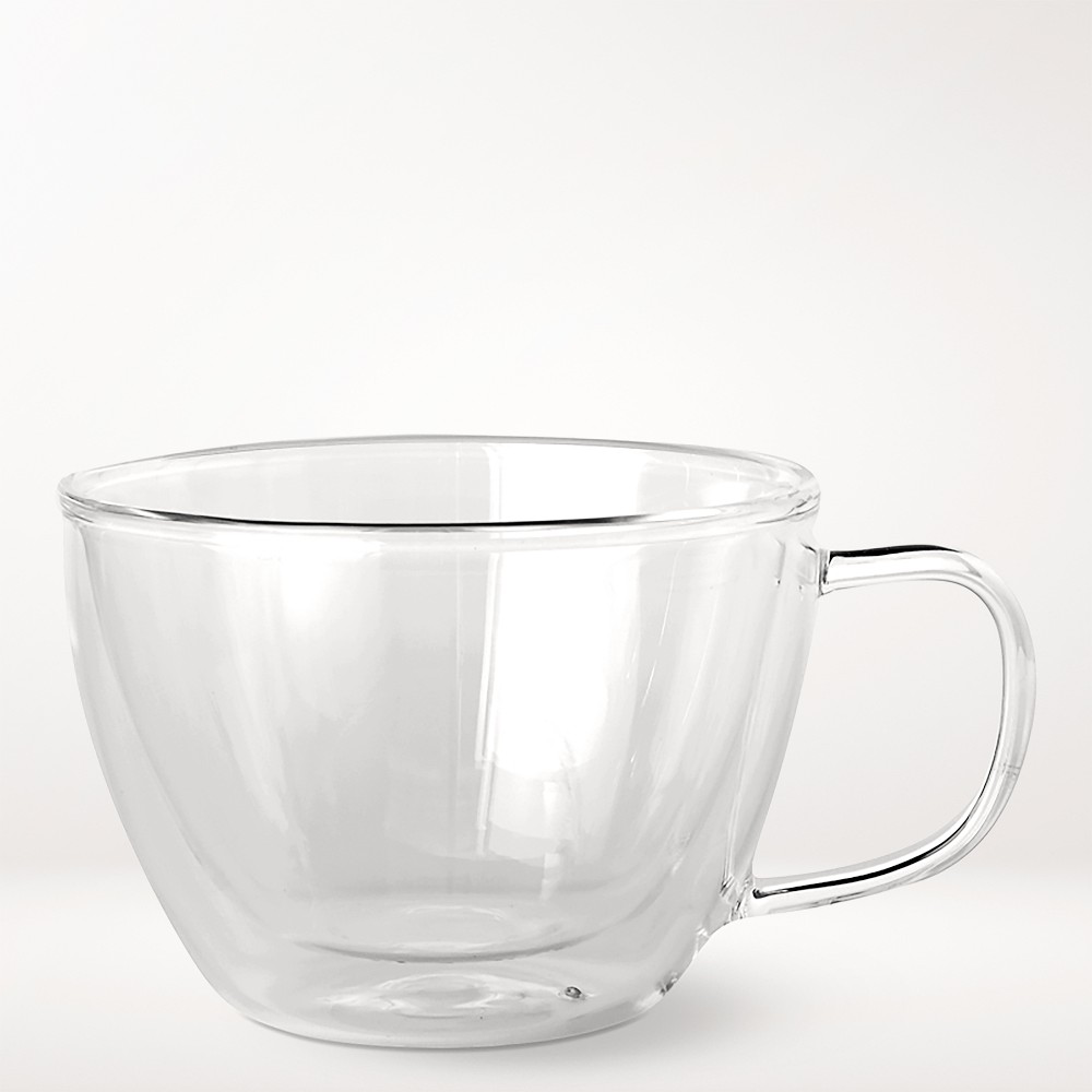 Double-Wall Latte Mugs - Set of 4