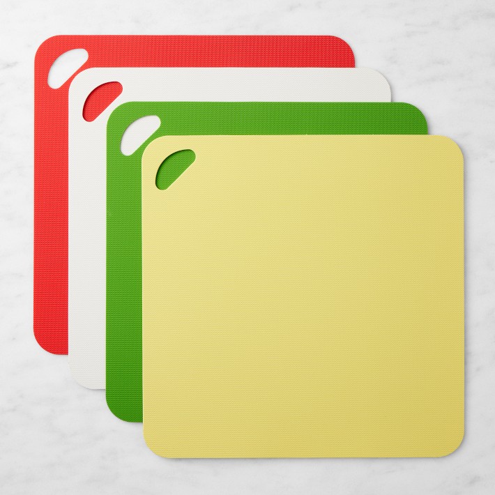 Dexas Flexi Synthetic Multi-Colour Cutting Boards, Set of 4