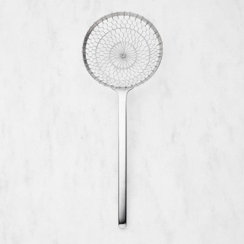 Williams Sonoma Recycled Stainless-Steel Spider Strainer