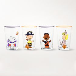 PEANUTS™ x Williams Sonoma Halloween Juice Glasses, Set of 4