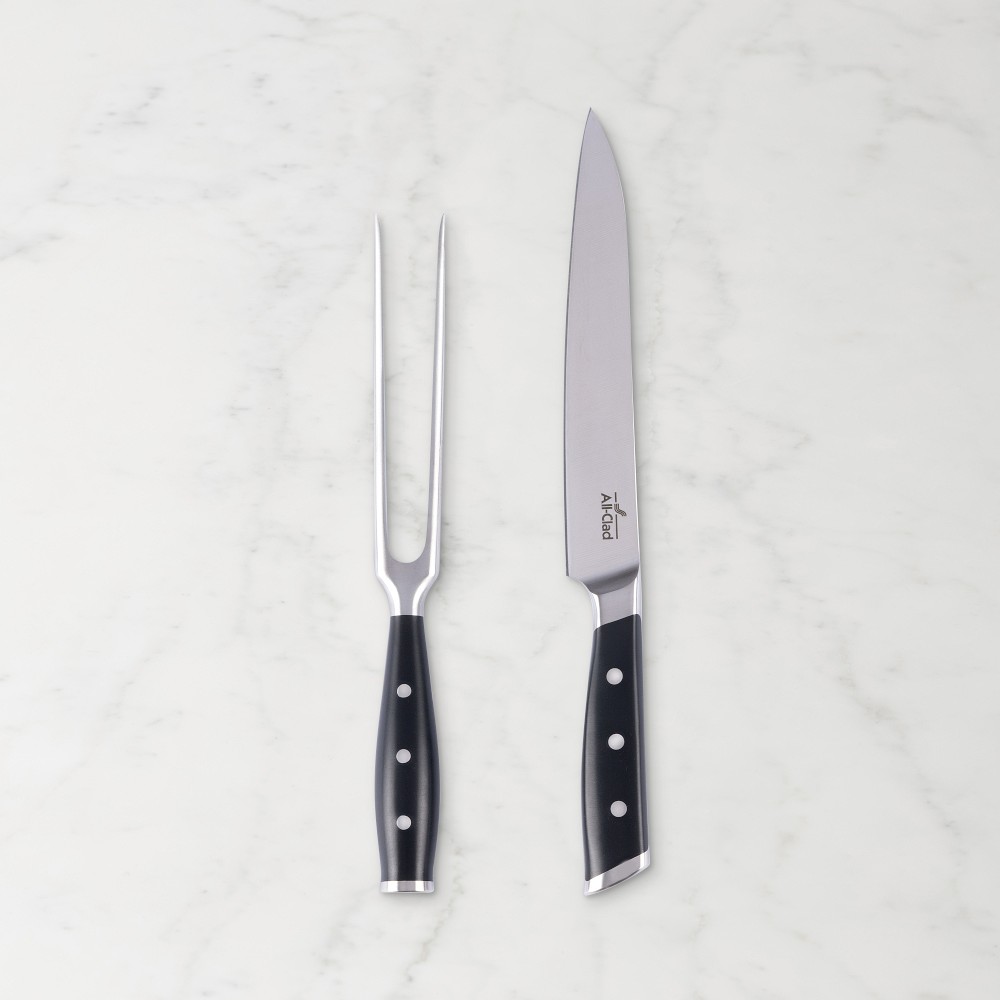 All-Clad Carving Knife and Meat Fork - Thumbnail 2