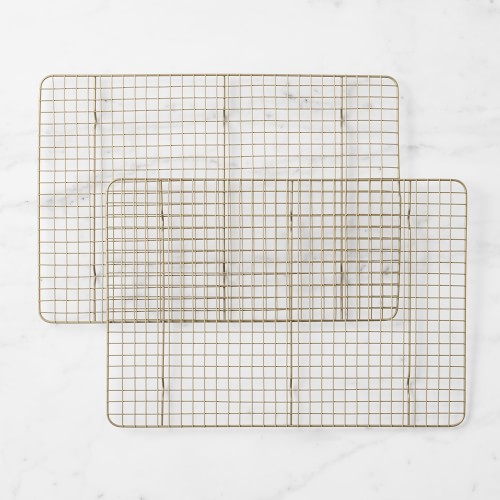 Williams Sonoma Goldtouch® Nonstick Half Sheet Cooling Rack, Set of 2