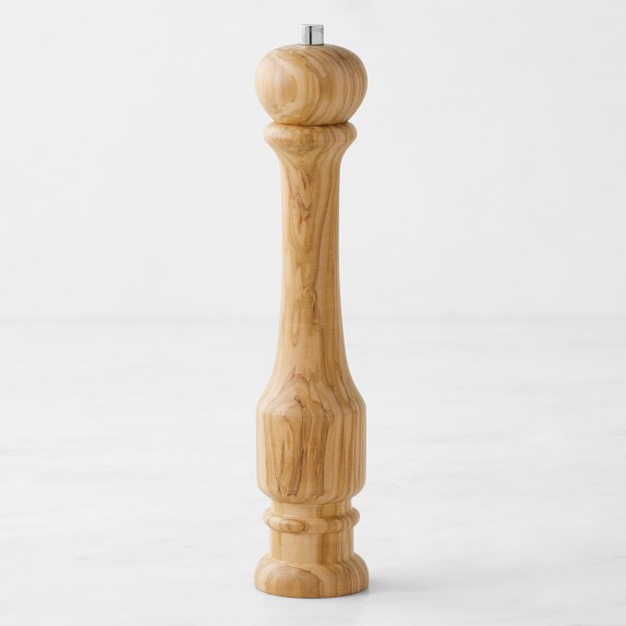 Williams Sonoma Traditional Olivewood Pepper Mill, 12"