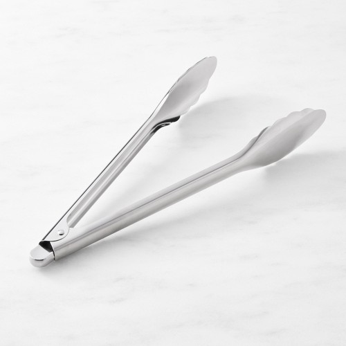 Williams Sonoma Recycled Stainless-Steel Tongs