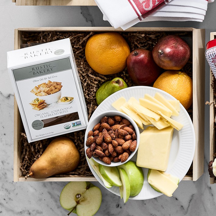 Fruit & Cheese Gift Crate | Williams Sonoma
