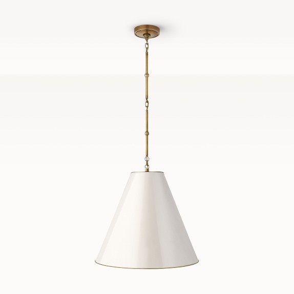 Garrison Antique White Pendant by Williams Sonoma Home