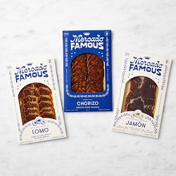 Mercado Famous Sliced Lomo, Chorizo &amp; Jamon Charcuterie Trio