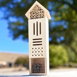 Pollination Palace 5 Compartment Wooden House for Bees, Butterflies, Ladybugs, &amp; Insects