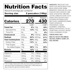 Snooze Eatery x Williams Sonoma Pancake Mix, Buttermilk Brownie Pancake Mix