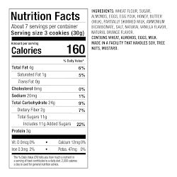 Williams Sonoma Signature Tin, Almond Biscotti