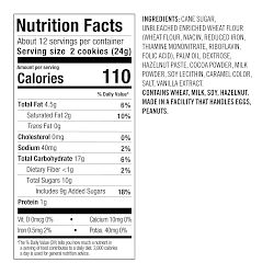 Williams Sonoma Signature Tin, Hazelnut Rolled Wafer Cookies