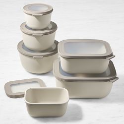 Mepal Nested Food Storage Containers, 12-Piece Set