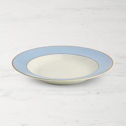 OPEN BOX:Pickard ColorSheen Light Blue Soup Plate, Gold, No Monogram