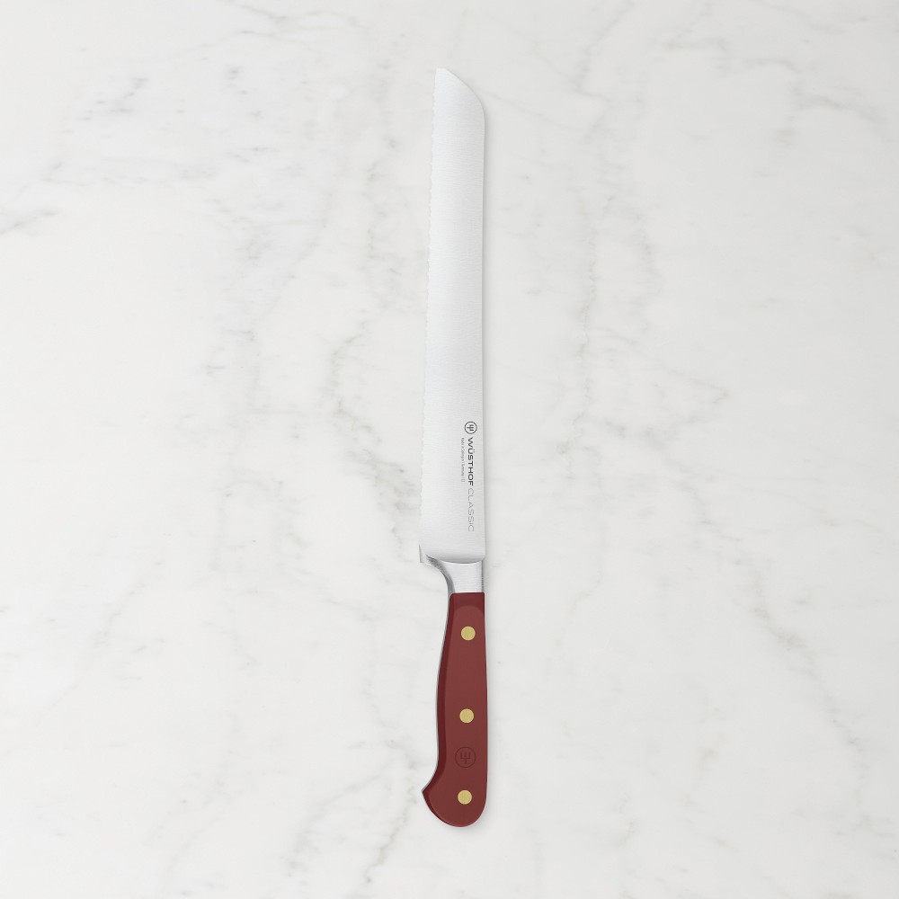 WÜSTHOF Classic Double-Serrated Bread Knife, 9" - Sumac