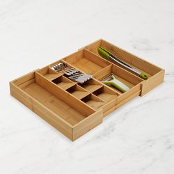 Joseph Joseph DrawerStore Bamboo Expandable Cutlery, Utensil and  Gadgets  Organizer