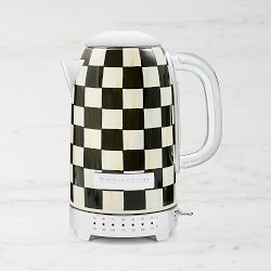 MacKenzie-Childs Electric Kettle, Courtly Check