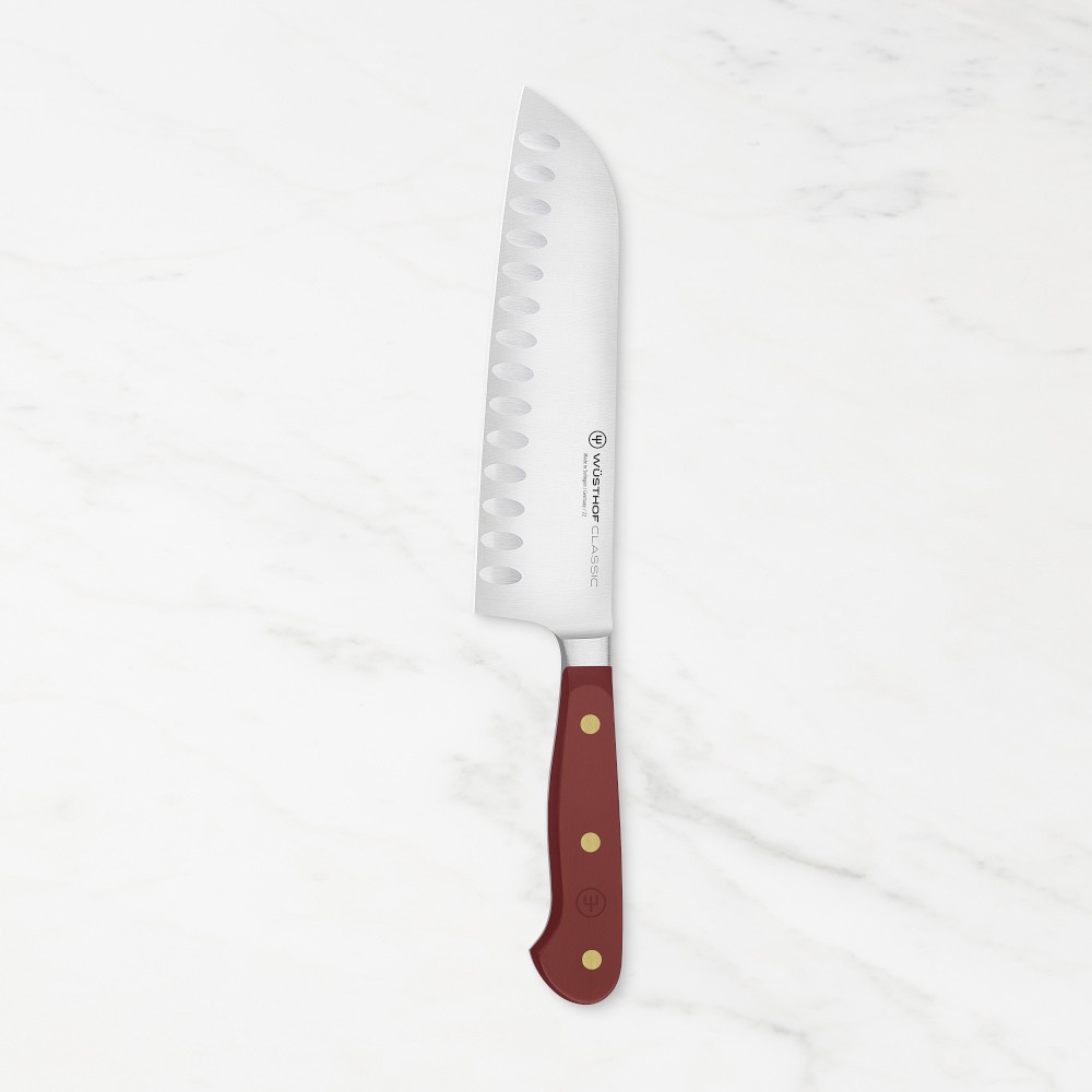 WÜSTHOF Classic Hollow-Edge Santoku Knife - Sumac
