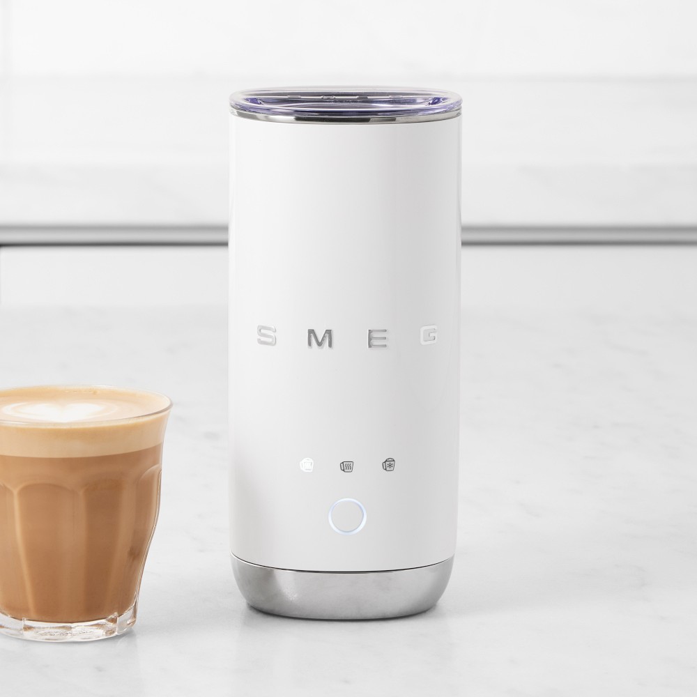 SMEG Mini Milk Frother - White