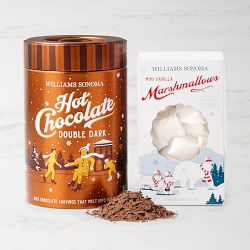 Williams Sonoma Double Dark Hot Chocolate & Mini Marshmallows