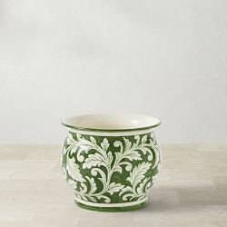 Italian Hand-Painted Tuscany Planter