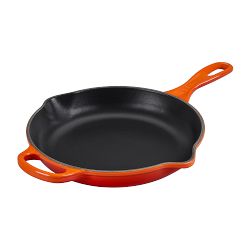 Le Creuset Signature Enameled Cast Iron Fry Pan, 9", Flame