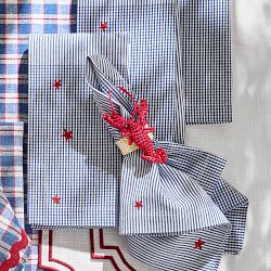 Figural Lobster Napkin Rings, Set of 4