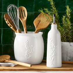 Williams Sonoma Olivewood Straining Spoon