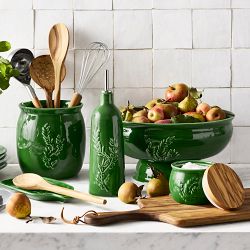 Williams Sonoma Olivewood Straining Spoon