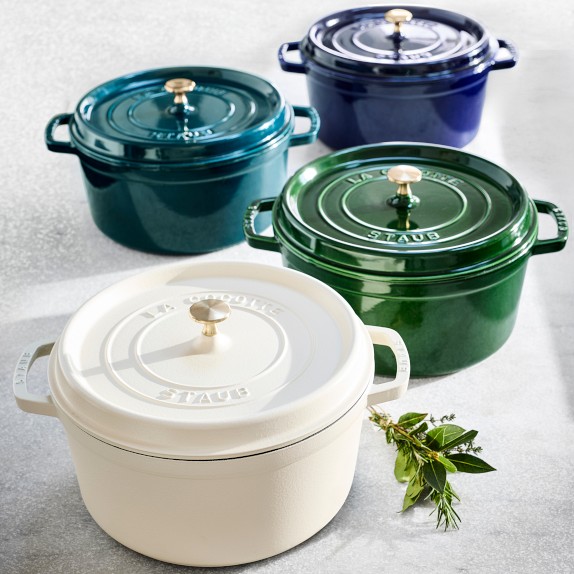 Staub Enameled Cast Iron Round Dutch Oven