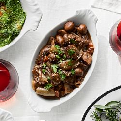 Williams Sonoma Steakhouse Mushroom Bourguignon