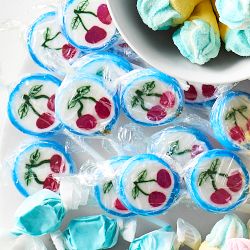 Williams Sonoma Cherry Art Lollipops